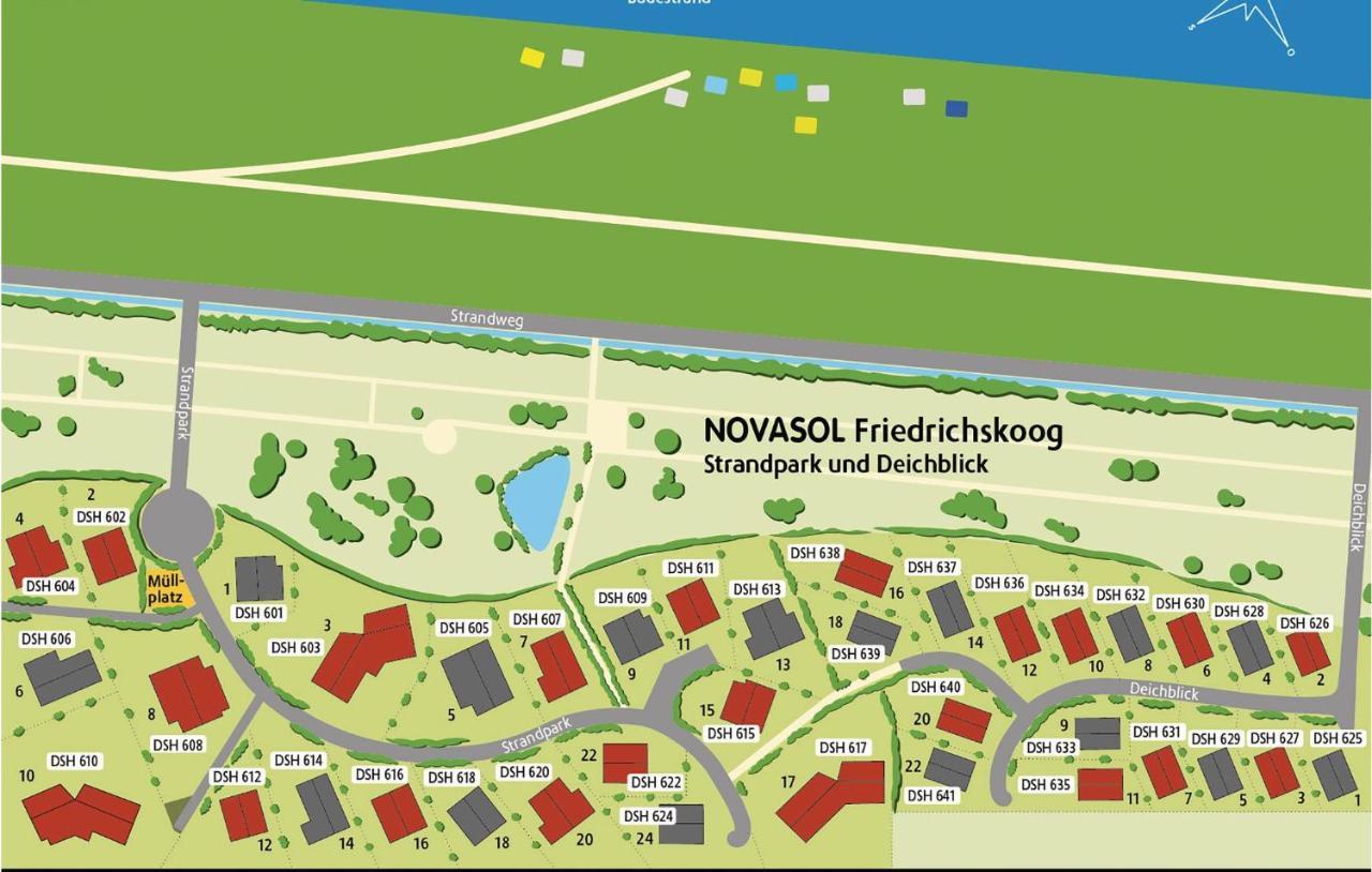 Вилла Friedrichskoog-Deichblick 14 Экстерьер фото